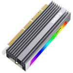 Maiwo adaopter M.2 NVME na PCI-Express RGB ALU HEATSINK