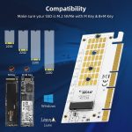 Maiwo adapter M.2 NVME na PCI-Express